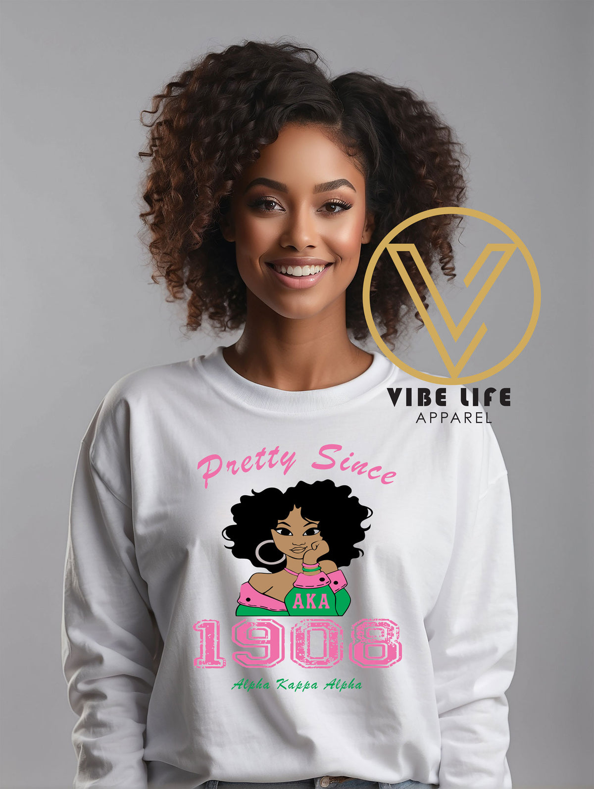 AKA - Alpha Kappa Alpha - 1908 - Sweatshirt