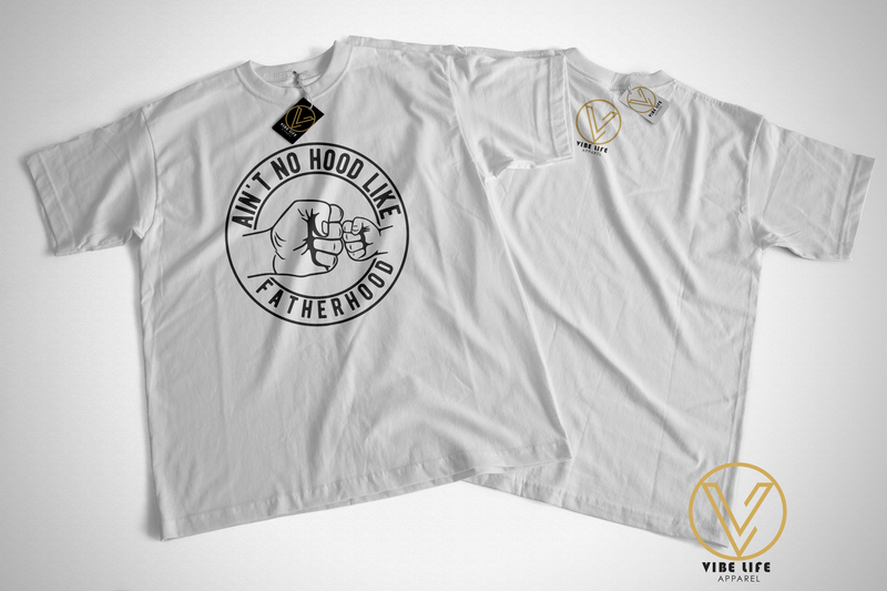 Ain't No Hood Like Fatherhood - Unisex Softstyle Crewneck Tee