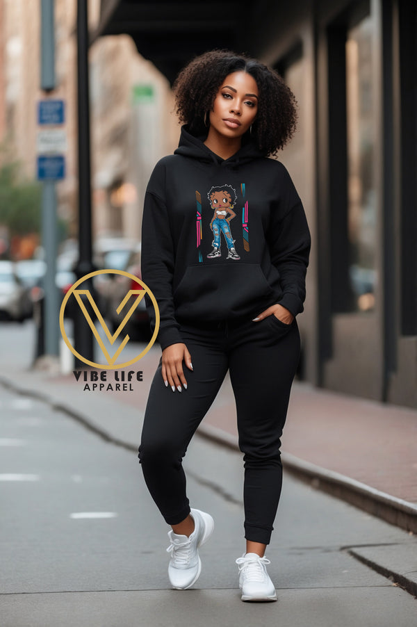 Bougie Betty Hooded Sweatshirt