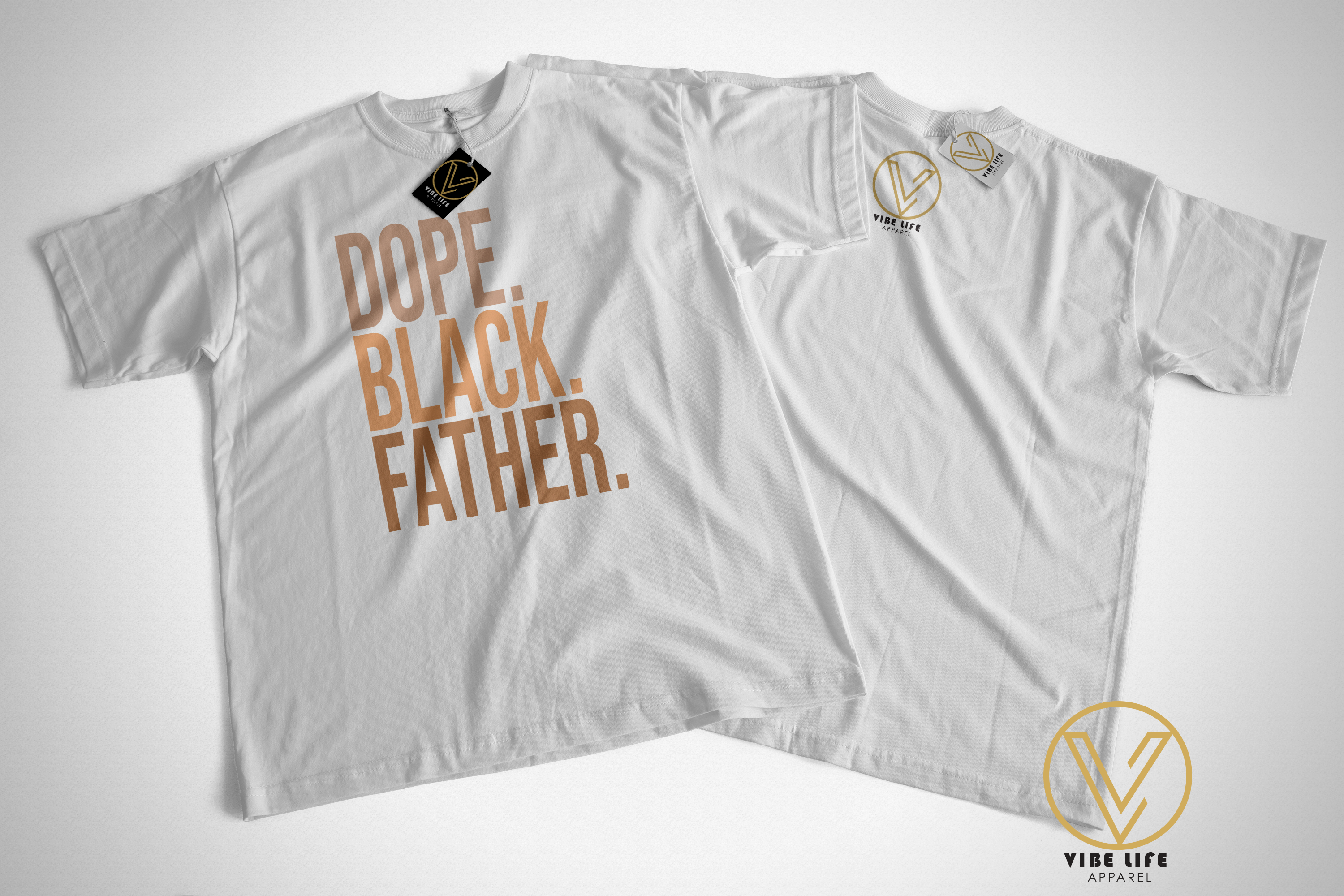 DOPE Black Father - Unisex Softstyle Crewneck Tee