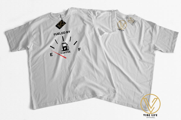 Fueled by Coffee - Adult Unisex Crewneck Shirt