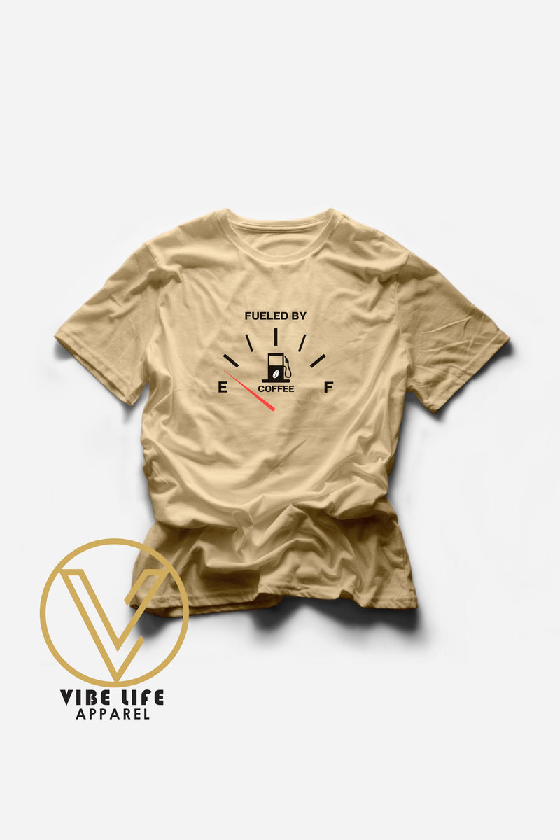 Fueled by Coffee - Adult Unisex Crewneck Shirt