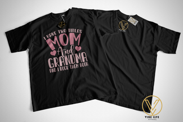 Two Titles - Mom and Grandma