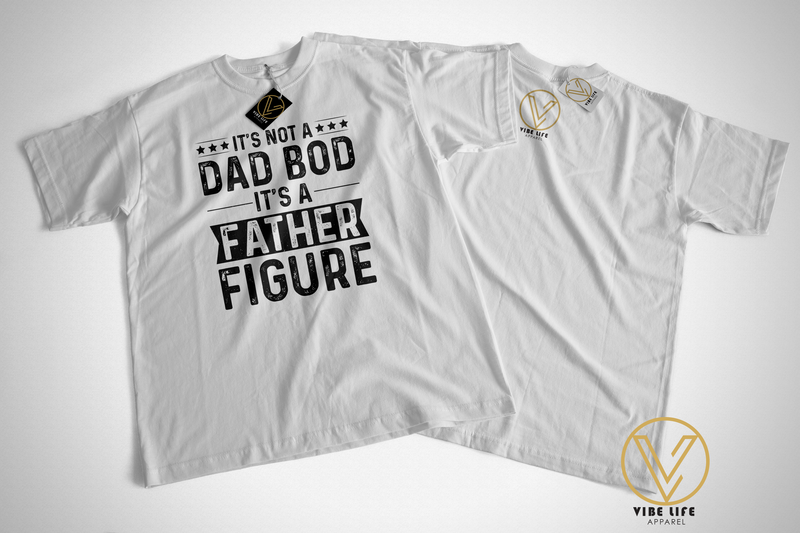 It's Not a Dad Bod - It's a Father Figure - Unisex Softstyle Crewneck Tee