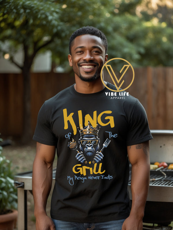 KING of the GRILL - Adult Unisex Tee
