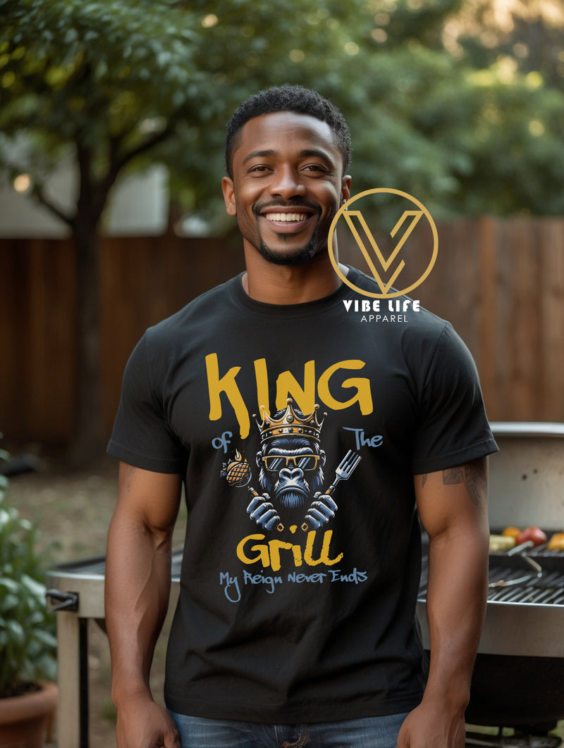 KING of the GRILL - Adult Unisex Tee