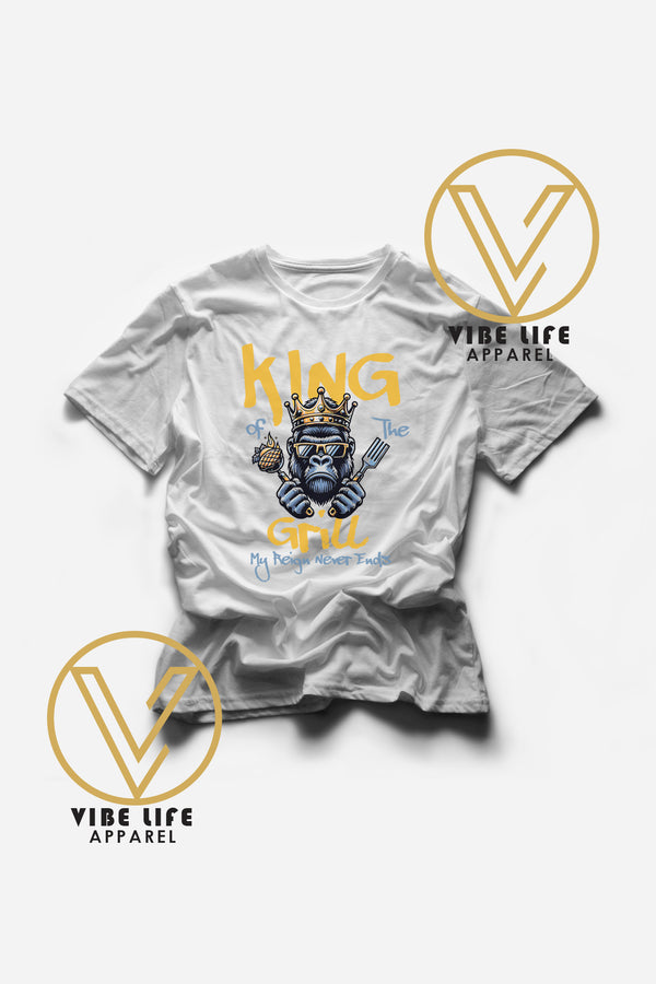 KING of the GRILL - Adult Unisex Tee