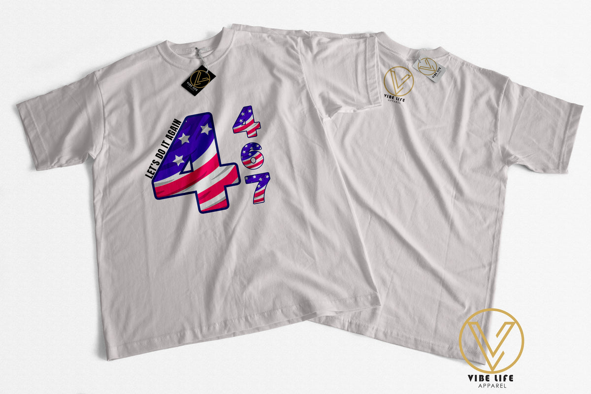 44 - 46 - 47  Presidents - Adult Unisex Tee