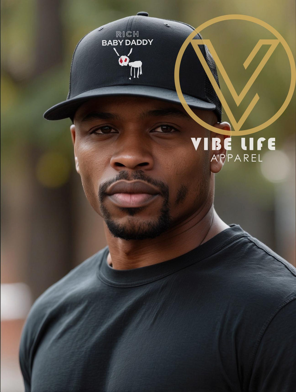 Rich Baby Daddy Trucker Snapback Cap