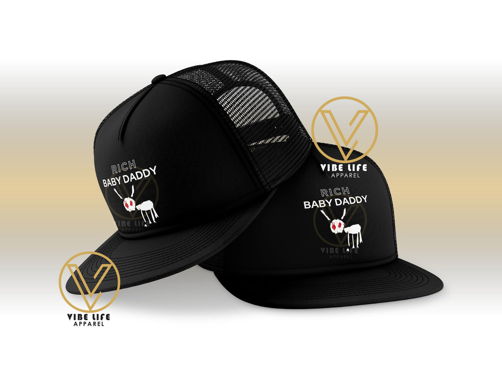Rich Baby Daddy Trucker Snapback Cap