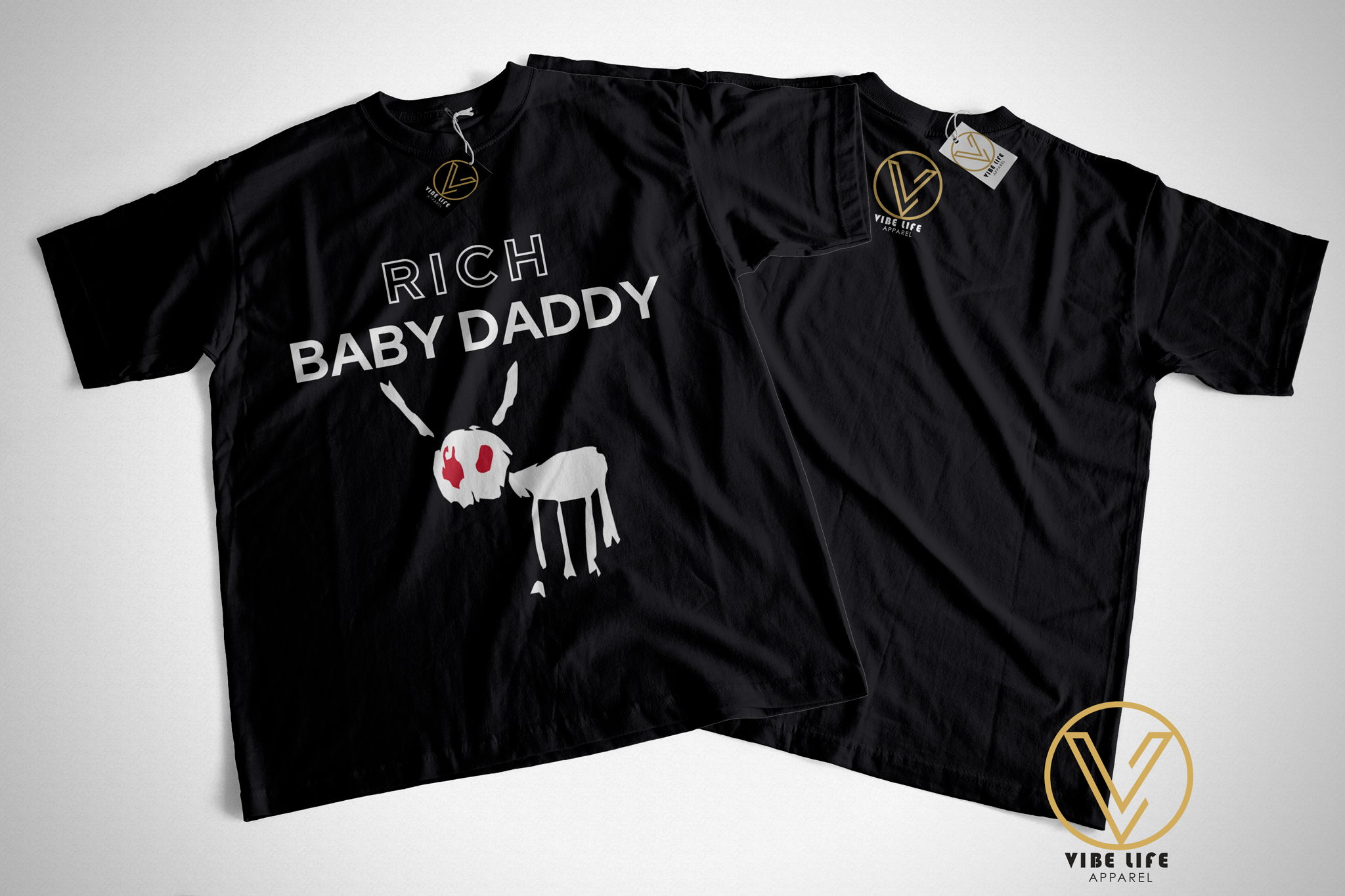 RICH - BABY DADDY Unisex Adult Tee