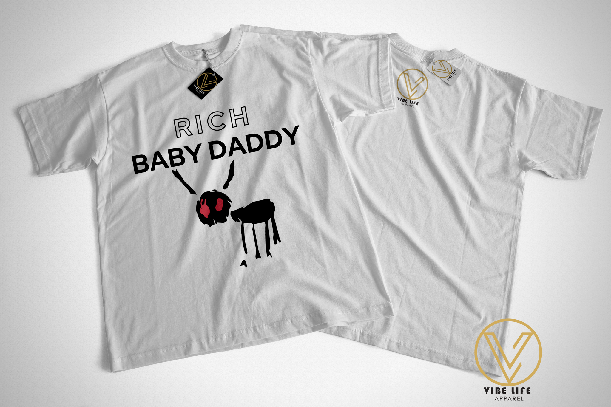 RICH - BABY DADDY Unisex Adult Tee
