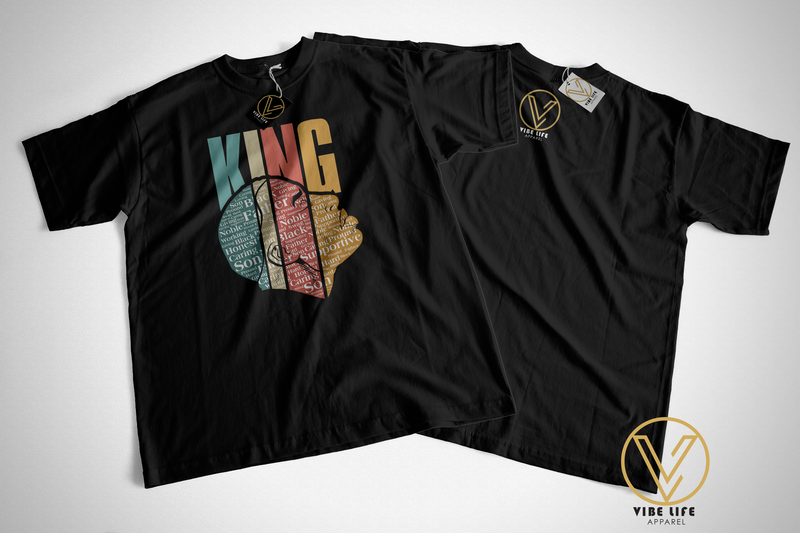 Strong Black Father. KING - Unisex Softstyle Crewneck Tee