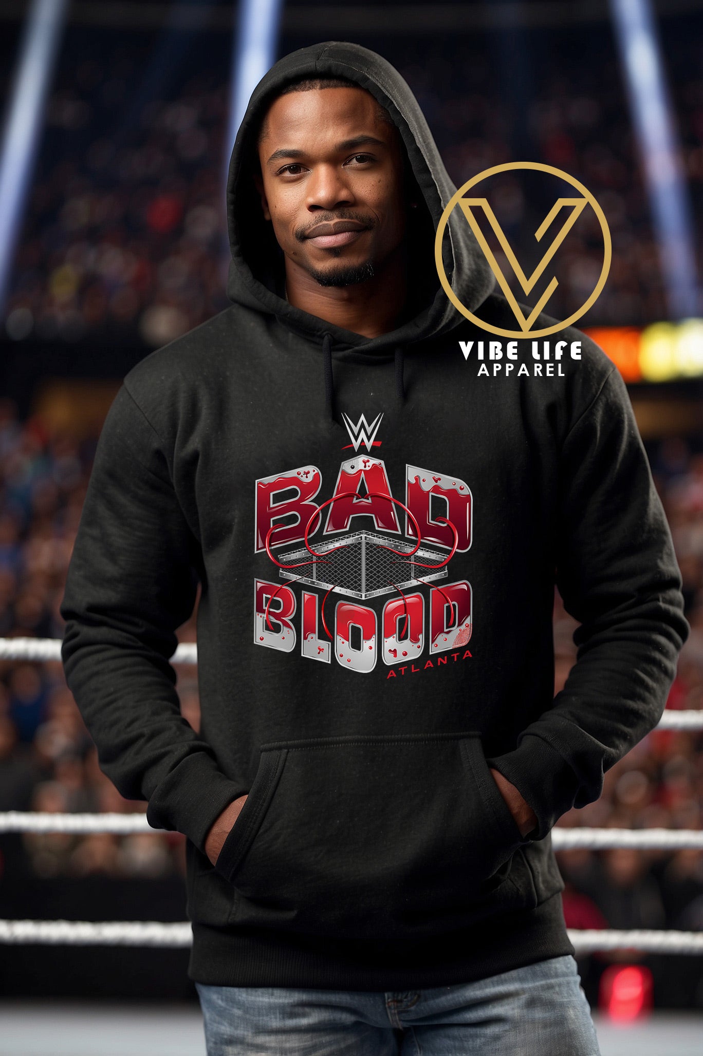 Bad Blood Adult Heavy Blend Hooded Sweatshirt