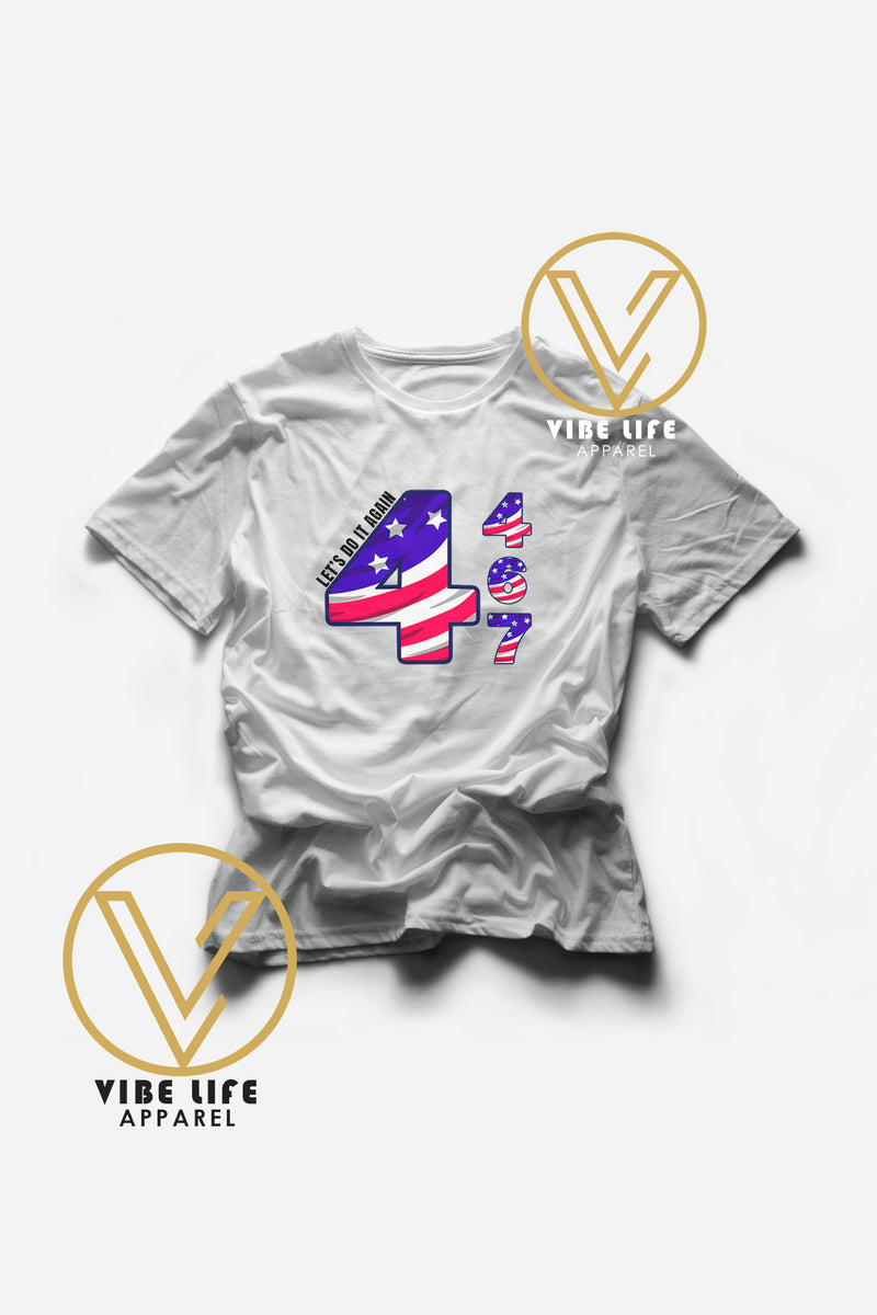 44 - 46 - 47  Presidents - Adult Unisex Tee