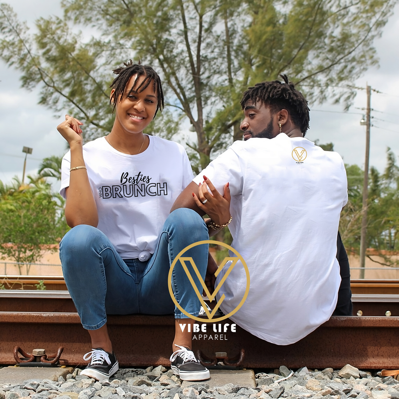 BESTIES who BRUNCH - Unisex Softstyle Crewneck Tee