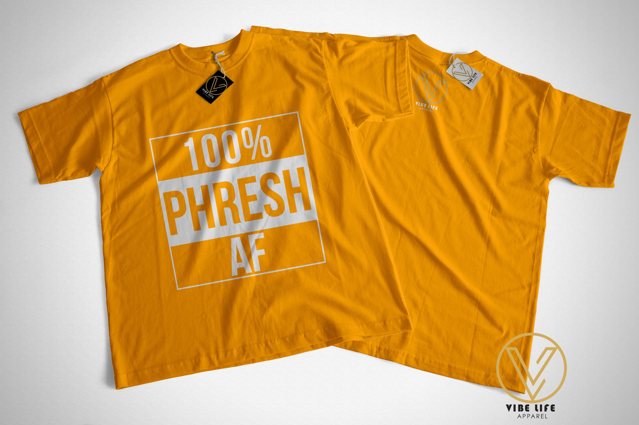 100% Phresh AF - Unisex Softstyle Crewneck Tee